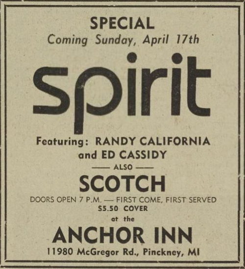 Anchor Inn - April 1977 Spirit